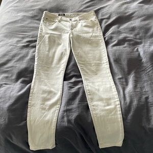 ✌️ White J Crew Toothpick Jeans